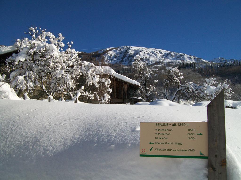Gite Le Shantone Hotel Saint-Michel-de-Maurienne Buitenkant foto
